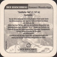 Pivní tácek hoss-der-hirschbrau-73-zadek