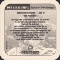 Pivní tácek hoss-der-hirschbrau-75-zadek
