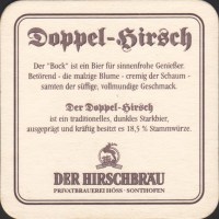 Pivní tácek hoss-der-hirschbrau-81-zadek-small