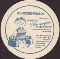 Pivní tácek humbser-25-zadek-small