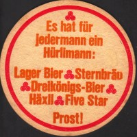 Beer coaster hurlimann-146-zadek-small