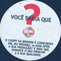 Beer coaster inbev-brasil-14-zadek