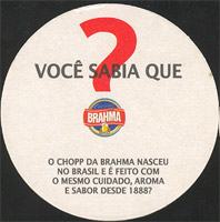 Beer coaster inbev-brasil-26-zadek