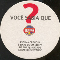 Beer coaster inbev-brasil-27-zadek
