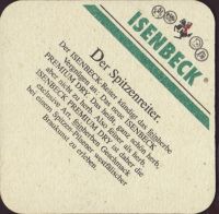 Pivní tácek isenbeck-19-zadek-small