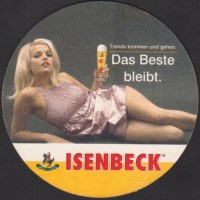 Beer coaster isenbeck-43-zadek-small