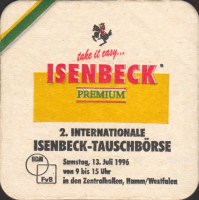 Beer coaster isenbeck-48-zadek-small