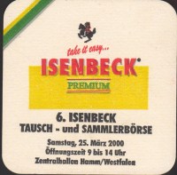 Beer coaster isenbeck-49-zadek-small