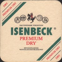 Beer coaster isenbeck-50-small