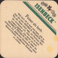 Beer coaster isenbeck-50-zadek-small