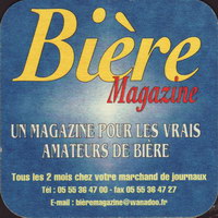 Beer coaster ji-biere-magazine-1-small
