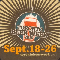 Beer coaster ji-toronto-beer-week-1