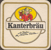 Beer coaster kanterbrau-17-zadek