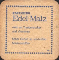 Beer coaster karlsberg-109-zadek-small