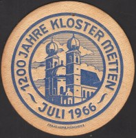 Beer coaster klosterbrauerei-metten-1