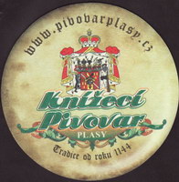 Beer coaster knizeci-pivovar-plasy-1-small