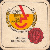 Beer coaster koepf-privatbrauerei-13-zadek-small