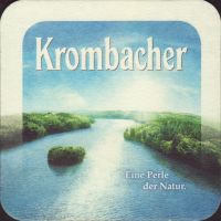 Beer coaster krombacher-48-zadek-small