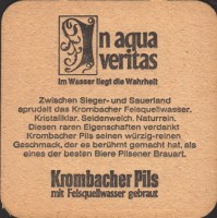 Beer coaster krombacher-78-zadek-small