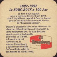 Beer coaster kronenbourg-442-zadek