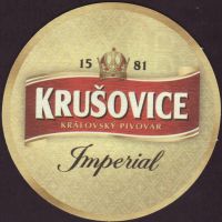 Beer coaster krusovice-113-zadek-small