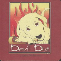 Beer coaster laughing-dog-3-small