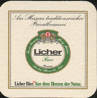 Pivní tácek licher-18