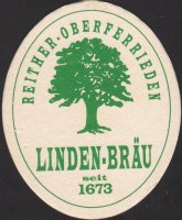 Pivní tácek lindenbrau-georg-reither-1