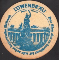 Beer coaster lowenbrau-216-zadek-small