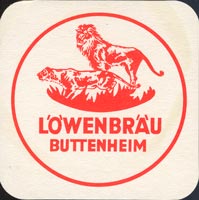 Beer coaster lowenbrau-buttenheim-1