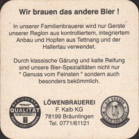 Beer coaster lowenbrauerei-braunlingen-2-zadek-small