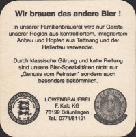 Beer coaster lowenbrauerei-braunlingen-3-zadek-small