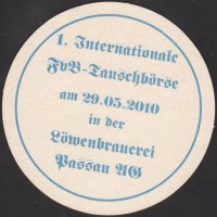 Beer coaster lowenbrauerei-passau-54-zadek-small