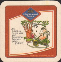 Beer coaster lowenbrauerei-passau-59-zadek