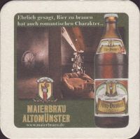 Beer coaster maierbrau-5-zadek