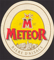 Beer coaster meteor-14
