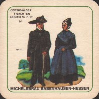 Beer coaster michelsbrau-31-zadek-small