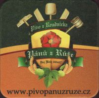 Beer coaster minipivovar-panu-z-ruze-zidovice-3-small