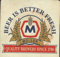 Beer coaster molson-103-small