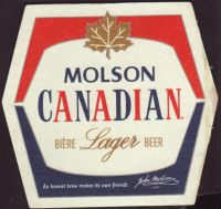 Beer coaster molson-210-small