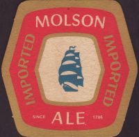 Beer coaster molson-220-small