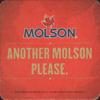 Beer coaster molson-69-small