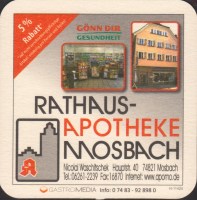 Beer coaster moosbacher-privat-landbrauerei-10-zadek-small