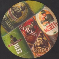 Beer coaster moretti-59-zadek