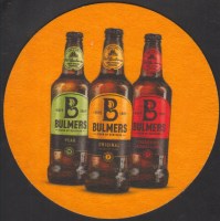 Beer coaster n-bulmers-65-zadek