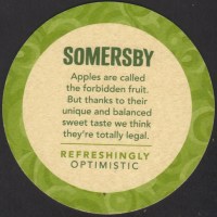 Beer coaster n-somersby-10-zadek