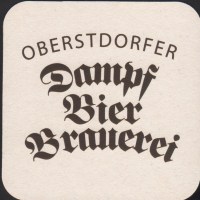 Beer coaster oberstdorfer-dampfbierbrauerei-4