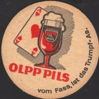 Beer coaster olpp-brau-21-zadek