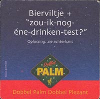 Beer coaster palm-10