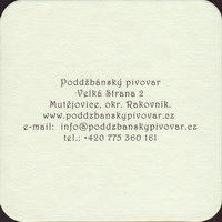 Beer coaster poddzbansky-2-zadek-small